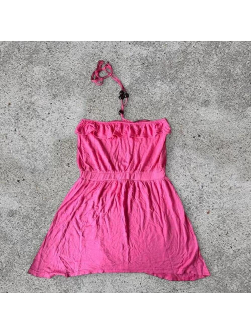 dynamite pink halter top